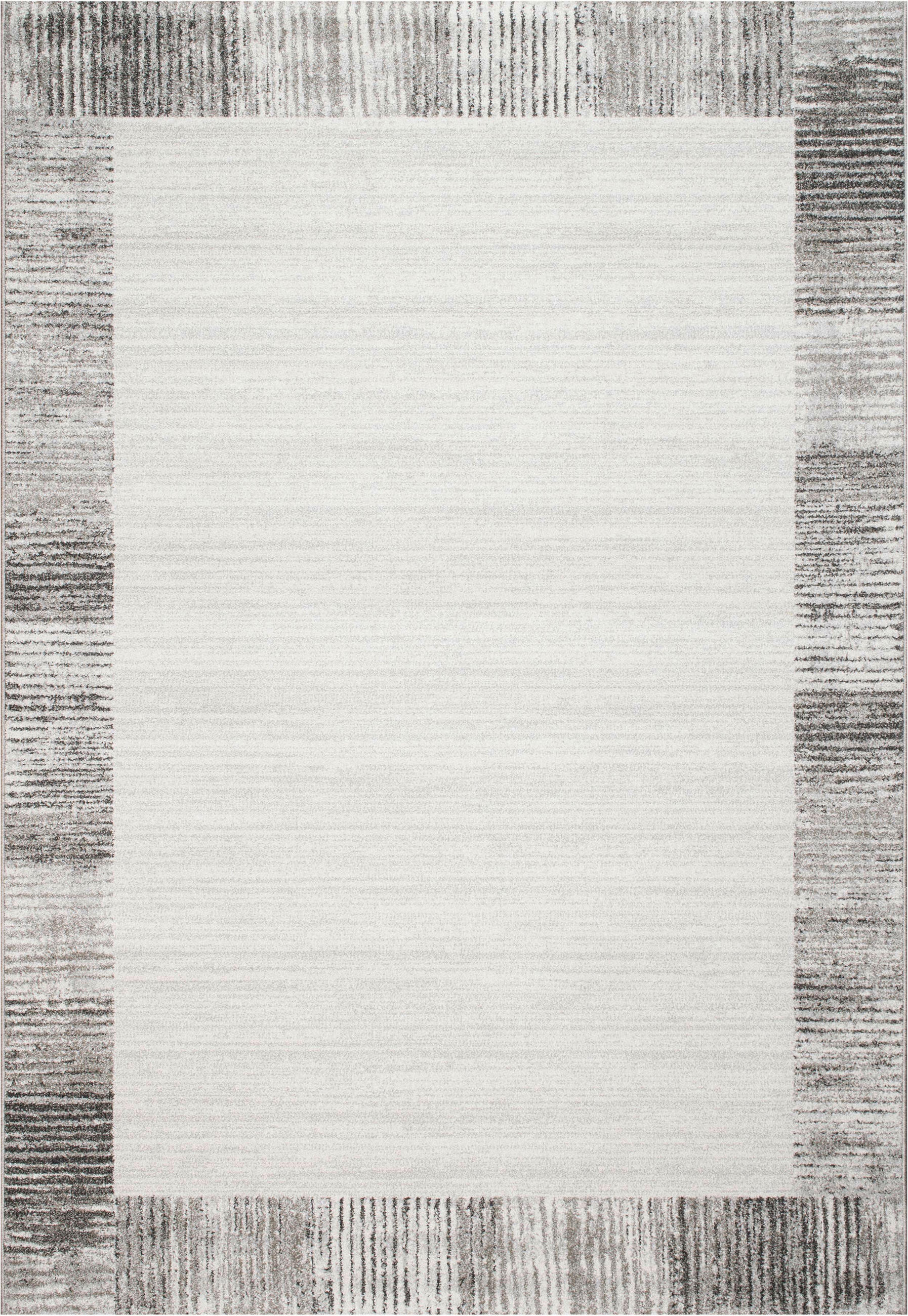 WEBTEPPICH  Wohnzimmer 240/300 cm Madison Grau, Silberfarben, Dunkelgrau  - Dunkelgrau/Silberfarben, Basics, Kunststoff/Textil (240/300cm) - Novel