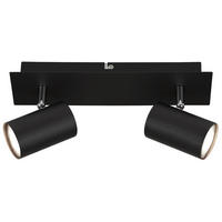 LED-STRAHLER Isil A 29/8/12,3 cm   - Schwarz, Basics, Metall (29/8/12,3cm)