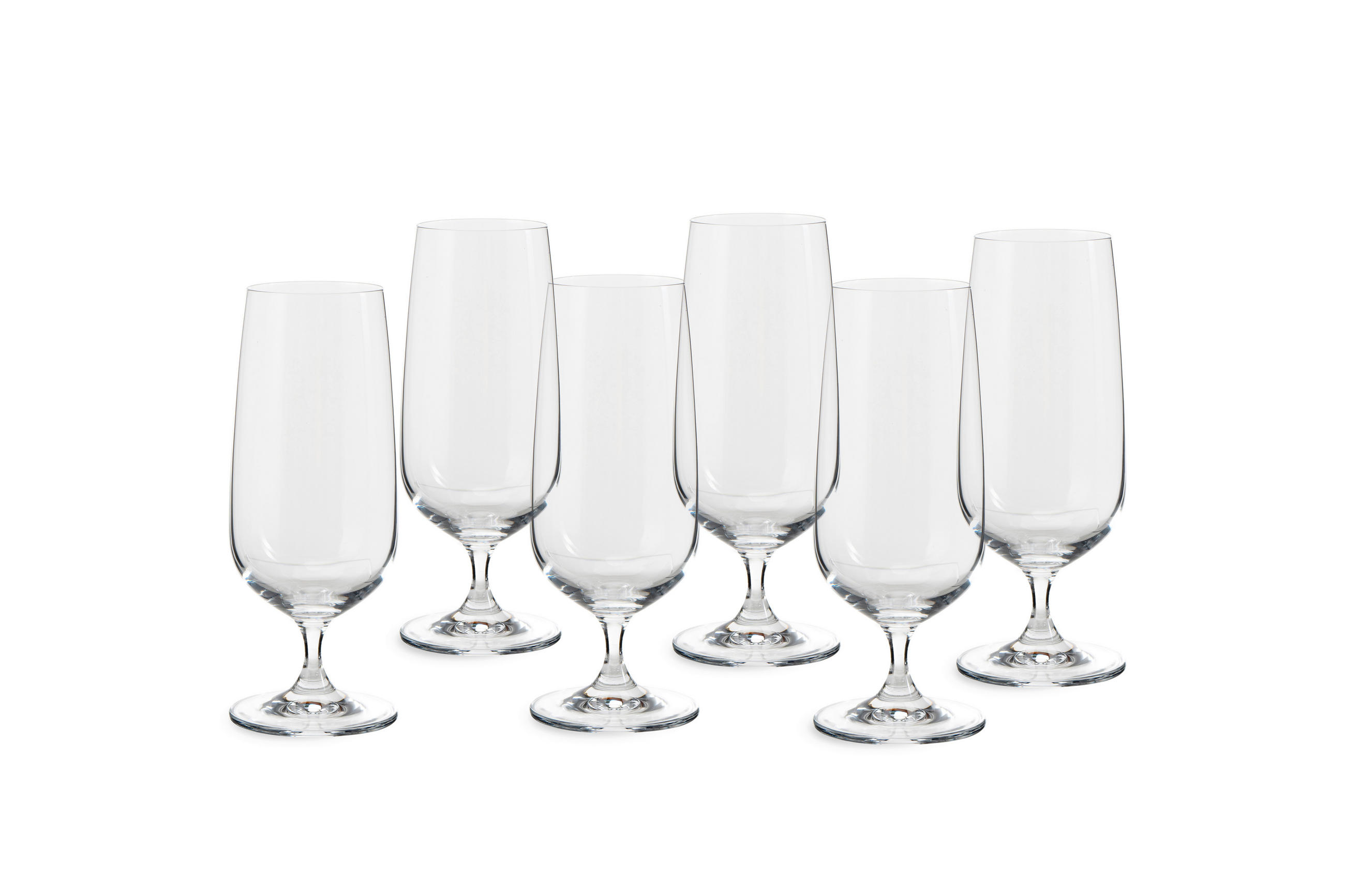 GLÄSERSET  6-teilig  - Transparent, Basics, Glas (7,2/18,5cm) - Echtwerk