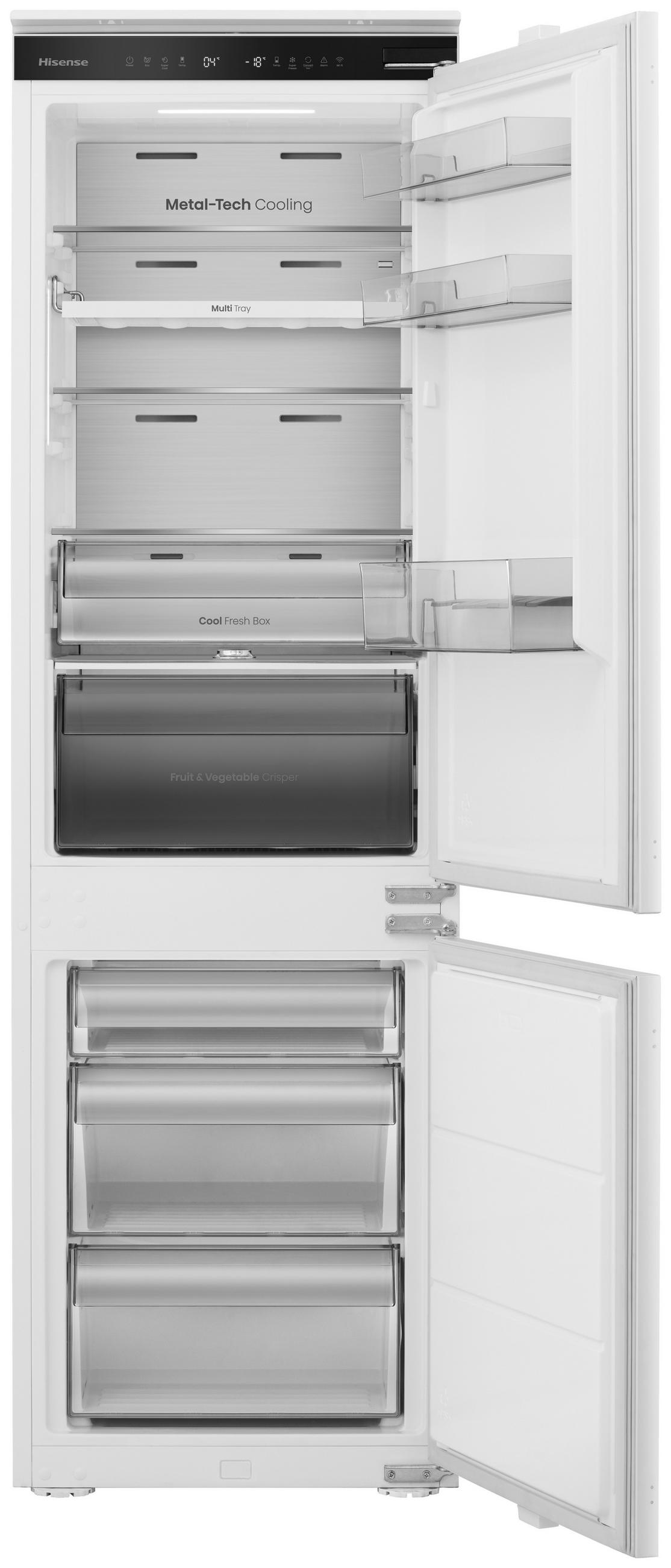 KÜHL-GEFRIER-KOMBINATION RB3B250SAWE  - Weiß, Design, Kunststoff/Metall (54/177,2/54,5cm) - Hisense