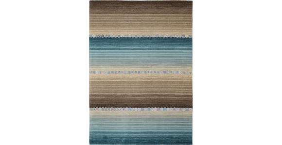 ORIENTTEPPICH - Blau/Grau, KONVENTIONELL, Textil (60/90cm) - Esposa