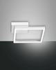 LED-WANDLEUCHTE Bard 30/30/5,5 cm   - Weiß, Design, Kunststoff/Metall (30/30/5,5cm) - Fabas Luce