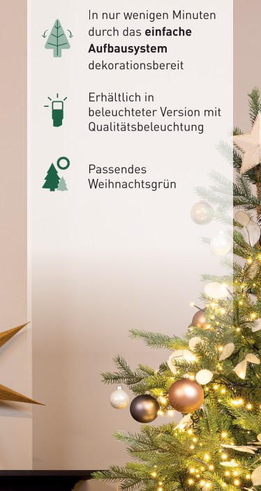 WEIHNACHTSBAUM 180 cm  - Grün, Basics, Kunststoff/Metall (102/180cm) - X-Mas