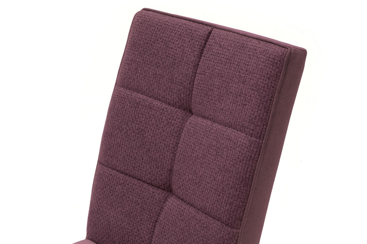 ŽIDLE, barvy dubu, bordeaux - bordeaux/barvy dubu, Natur, dřevo/textil (50/97/69cm) - MID.YOU