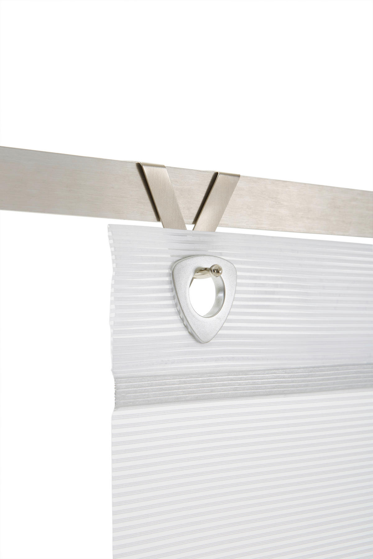 MAGNETROLLO  halbtransparent  80/210 cm    - Weiß, Basics, Textil (80/210cm) - Novel
