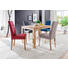 STUHL in Holz, Textil Eichefarben, Rot - Eichefarben/Rot, KONVENTIONELL, Holz/Textil (47/101/59cm) - Celina Home