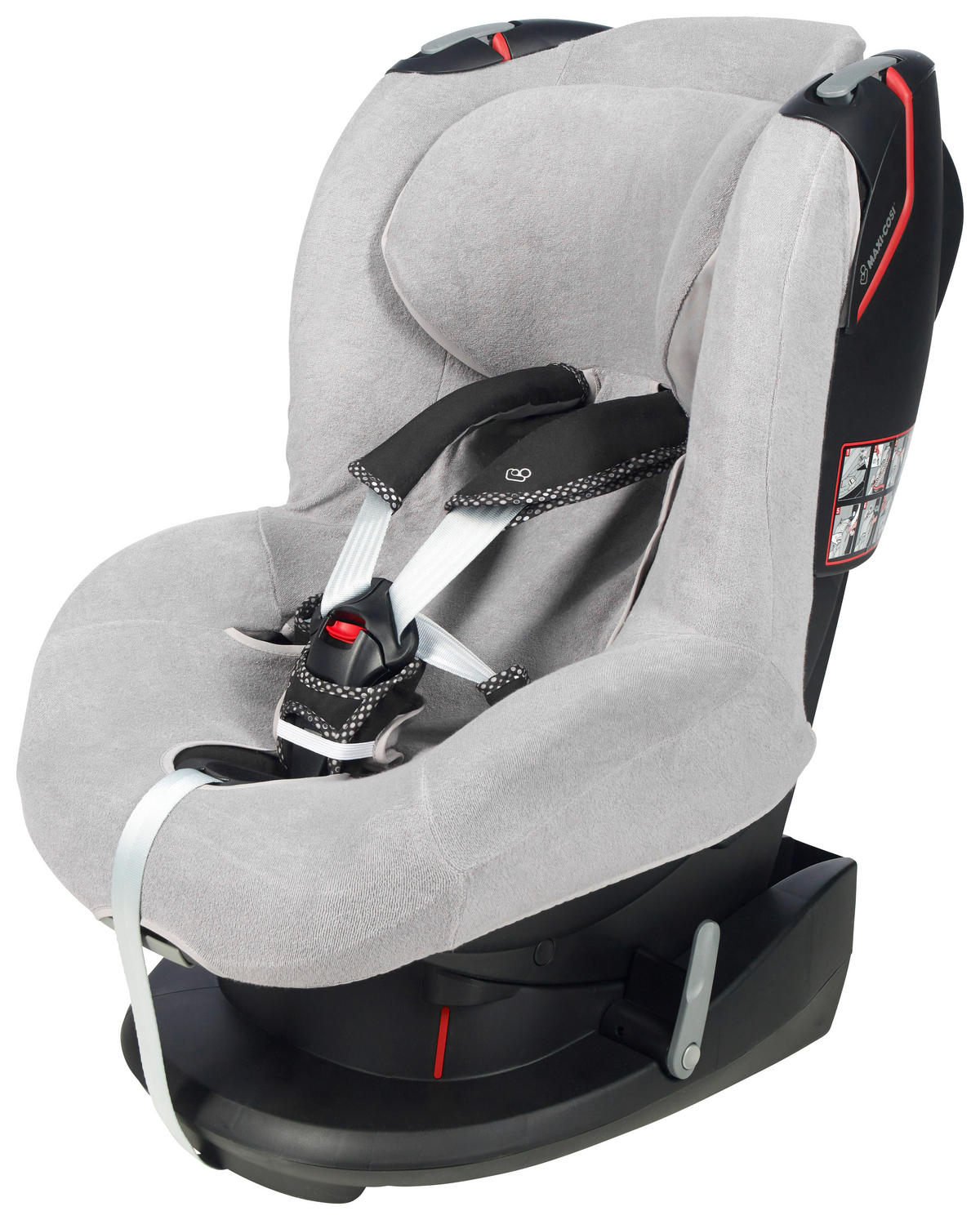 KINDERSITZBEZUG  - Hellgrau, Basics, Textil - My Baby Lou