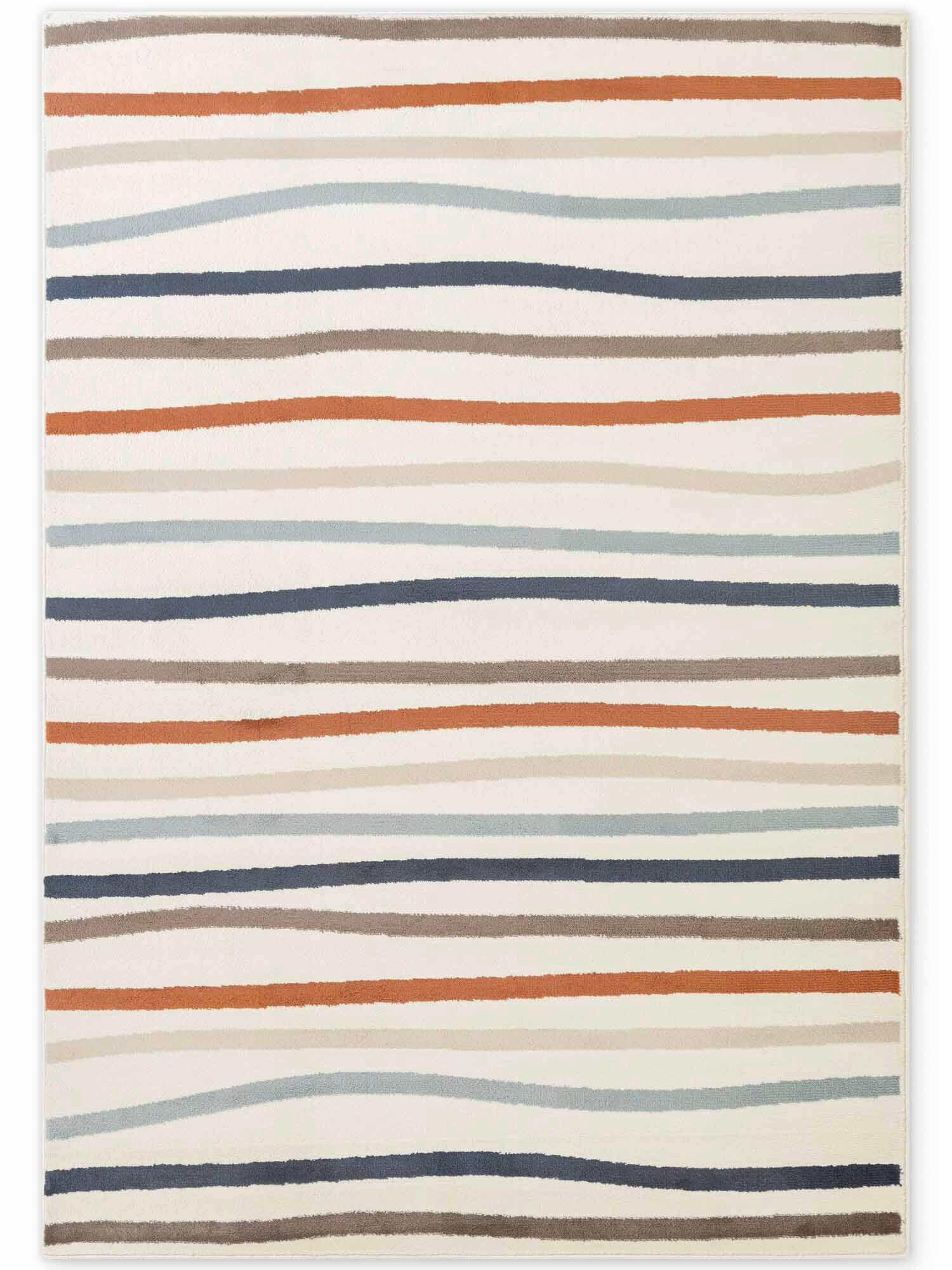 KINDERTEPPICH 200/290 cm Adventures Streifen  - Multicolor/Creme, Design, Kunststoff/Textil (200/290cm) - Hanse Home
