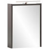 SPIEGELSCHRANK 43,5/64/16 cm  - Anthrazit, MODERN, Glas/Holzwerkstoff (43,5/64/16cm) - Stylife