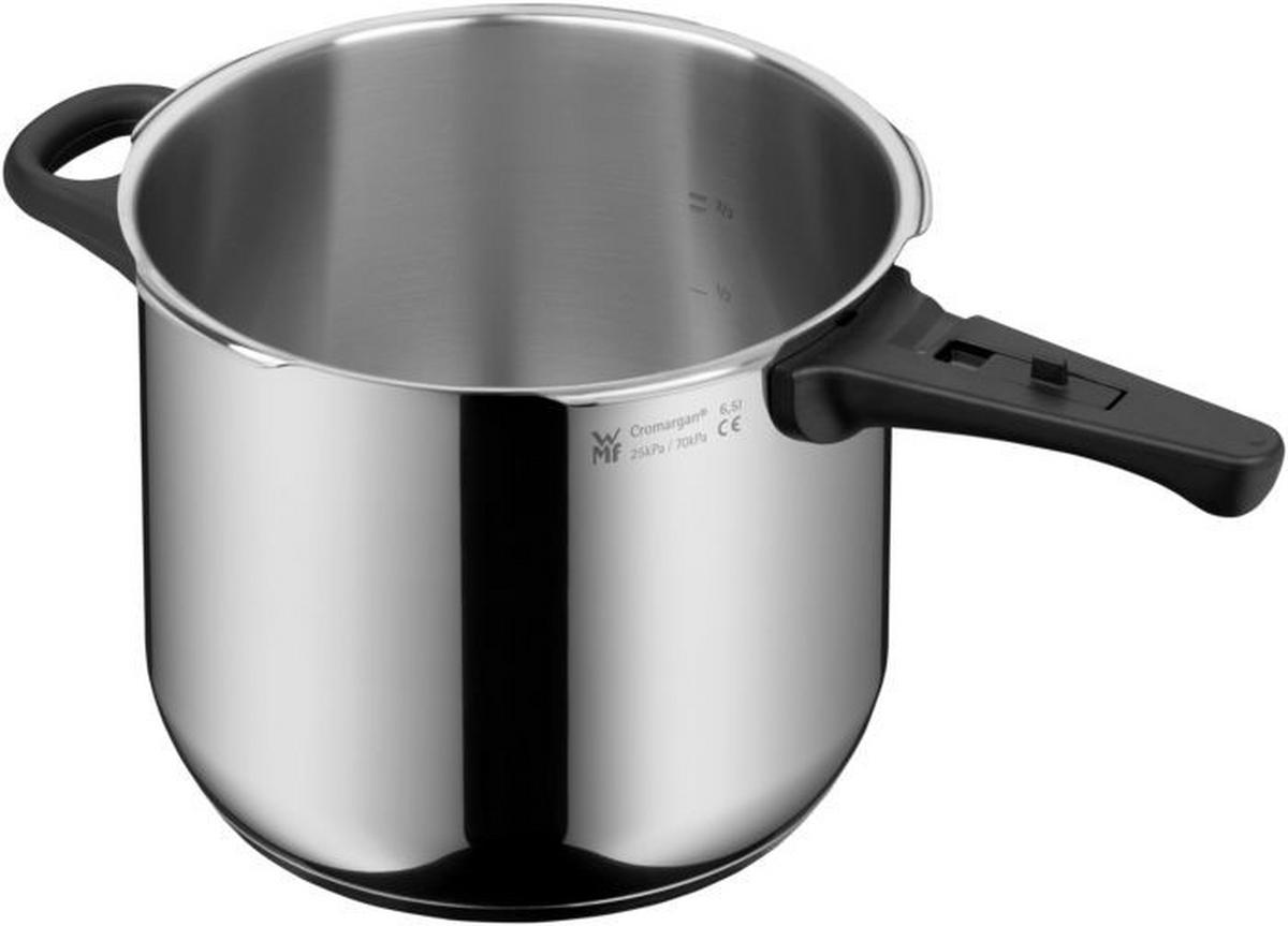 SCHNELLKOCHTOPF Perfect Premium 6,5 L  - Edelstahlfarben, Design, Metall (22cm) - WMF
