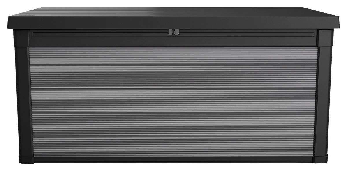  KISSENBOX 151,7/70/72,5 cm Kunststoff Anthrazit, Grau  - Anthrazit/Grau, Basics, Kunststoff (151,7/70/72,5cm) - Ambia Garden