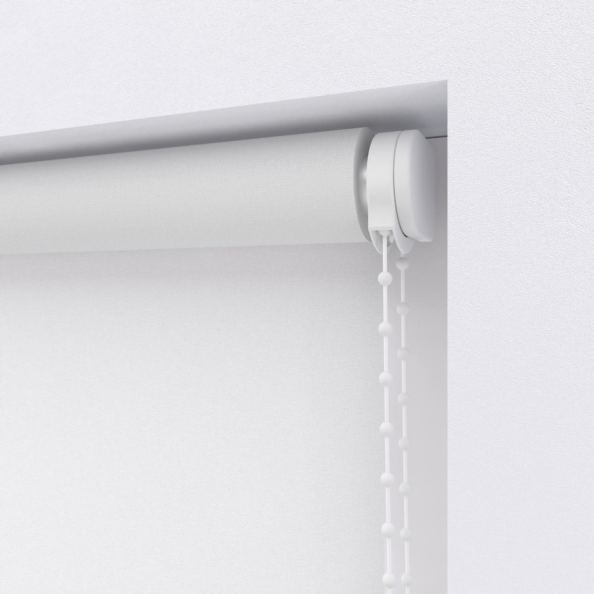 ROLLO  blickdicht  120/190 cm    - Weiß, Basics, Kunststoff (120/190cm)