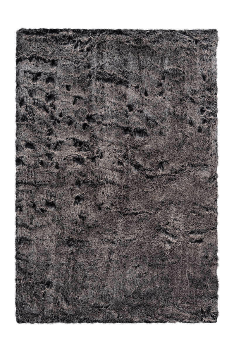 XXXL KOBEREC S VYSOKÝM VLASOM, 80/150 cm, antracitová