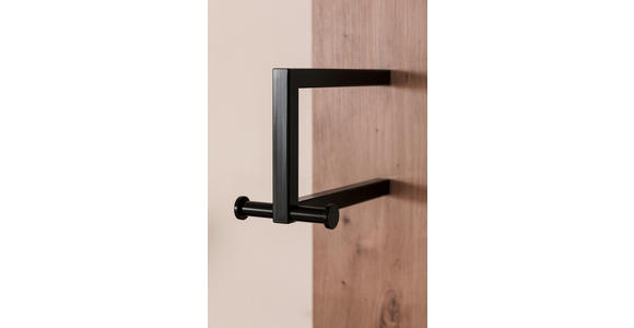 GARDEROBE 5-teilig  in 200/200/38 cm  - Eichefarben/Anthrazit, KONVENTIONELL, Holzwerkstoff (200/200/38cm) - Moderano