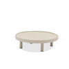 LOUNGETISCH  - Beige, Modern, Keramik/Metall (80/80/33cm) - Zebra 