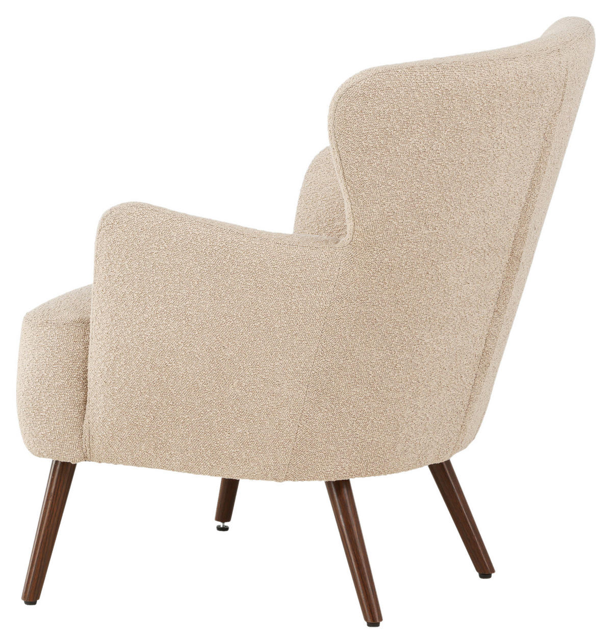 OHRENSESSEL Braun, Beige  - Beige/Braun, Design, Textil/Metall (76/85/77cm) - Livetastic
