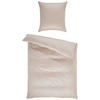 BETTWÄSCHE Makosatin 135/200 cm  - Sandfarben, Basics, Textil (135/200cm) - Joop!