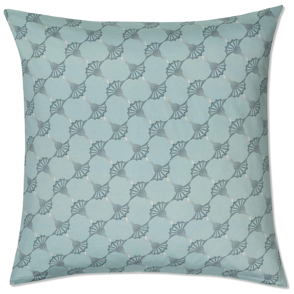 KOPFKISSENBEZUG Cornflower double 80/80 cm  - Türkis/Grün, Basics, Textil (80/80cm) - Joop!