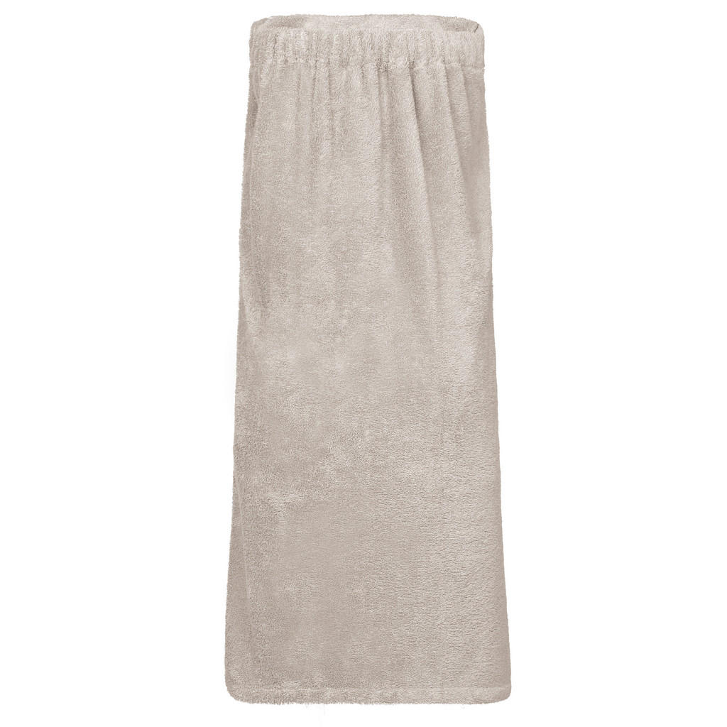 Thumbnail - Vossen Saunakilt Livina, Beige, Uni, 80x140 cm, Oeko-Tex® Standard 100, Freizeit, Wellness, Saunatücher