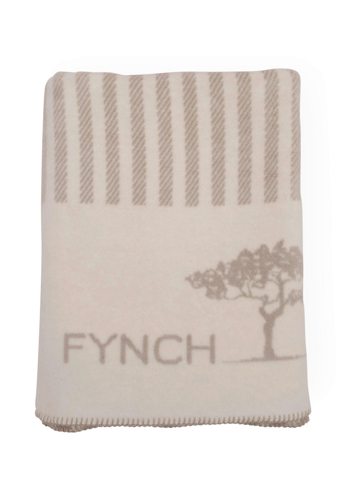 WOHNDECKE 210/150 cm  - Greige/Weiß, Basics, Textil (210/150cm) - FYNCH-HATTON