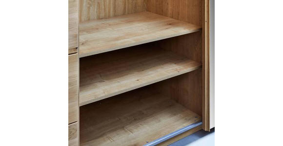 EINLEGEBODENSET 91/2/60 cm 2-teilig Eichefarben - Eichefarben, Natur, Holzwerkstoff (91/2/60cm) - Linea Natura