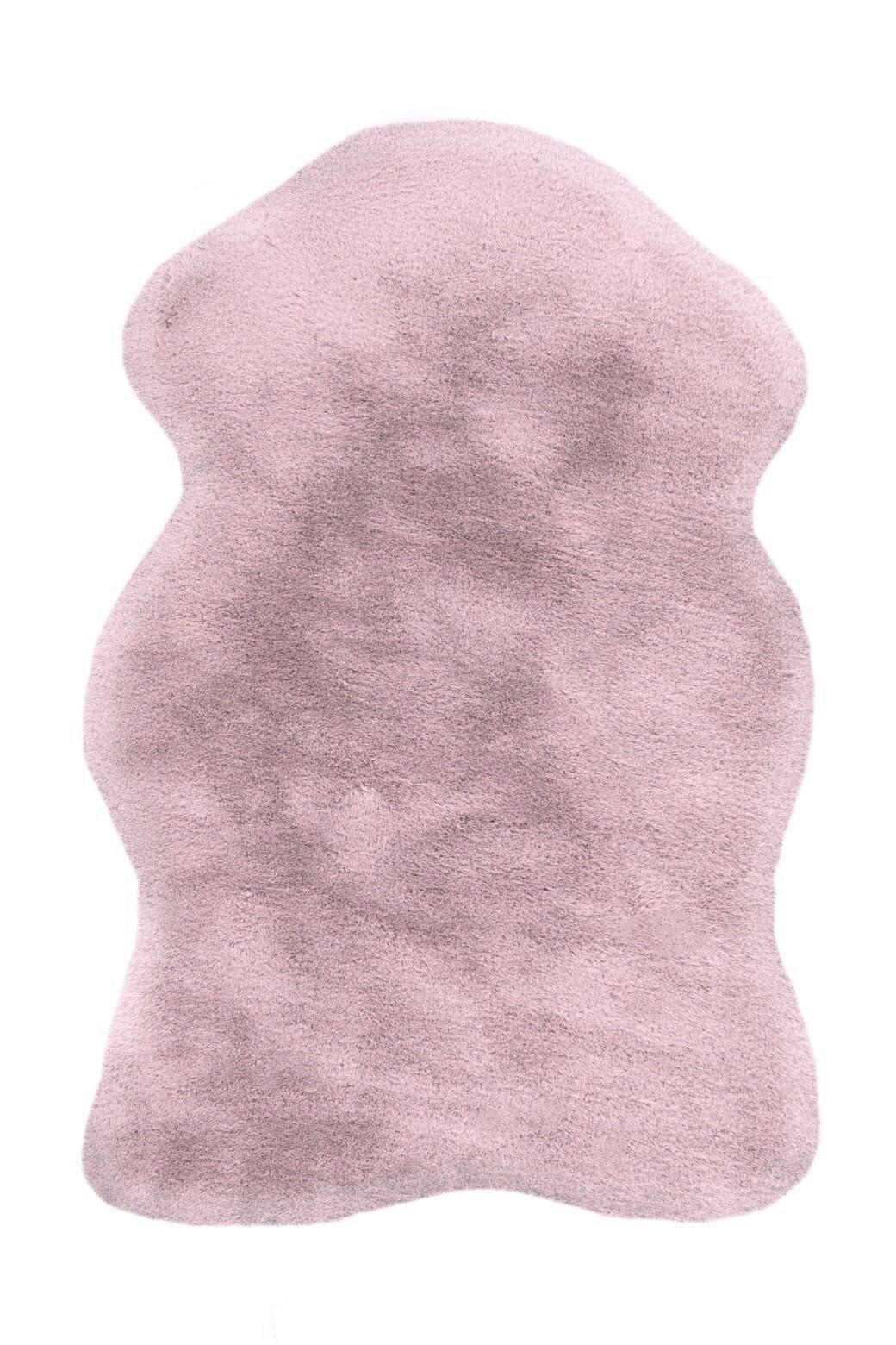 TEPPICH 60/90 cm Rabbit Light 825 Rosa Rosa  - Rosa, KONVENTIONELL, Kunststoff/Textil (60/90cm)
