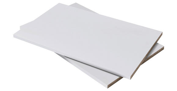 EINLEGEBODEN 43,4/1,5/45 cm  - Weiß, MODERN, Holzwerkstoff (43,4/1,5/45cm) - Carryhome