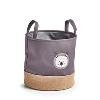 AUFBEWAHRUNGSKÖRBCHEN    44/30/29 cm  - Grau, Basics, Textil (44/30/29cm) - Zeller Present
