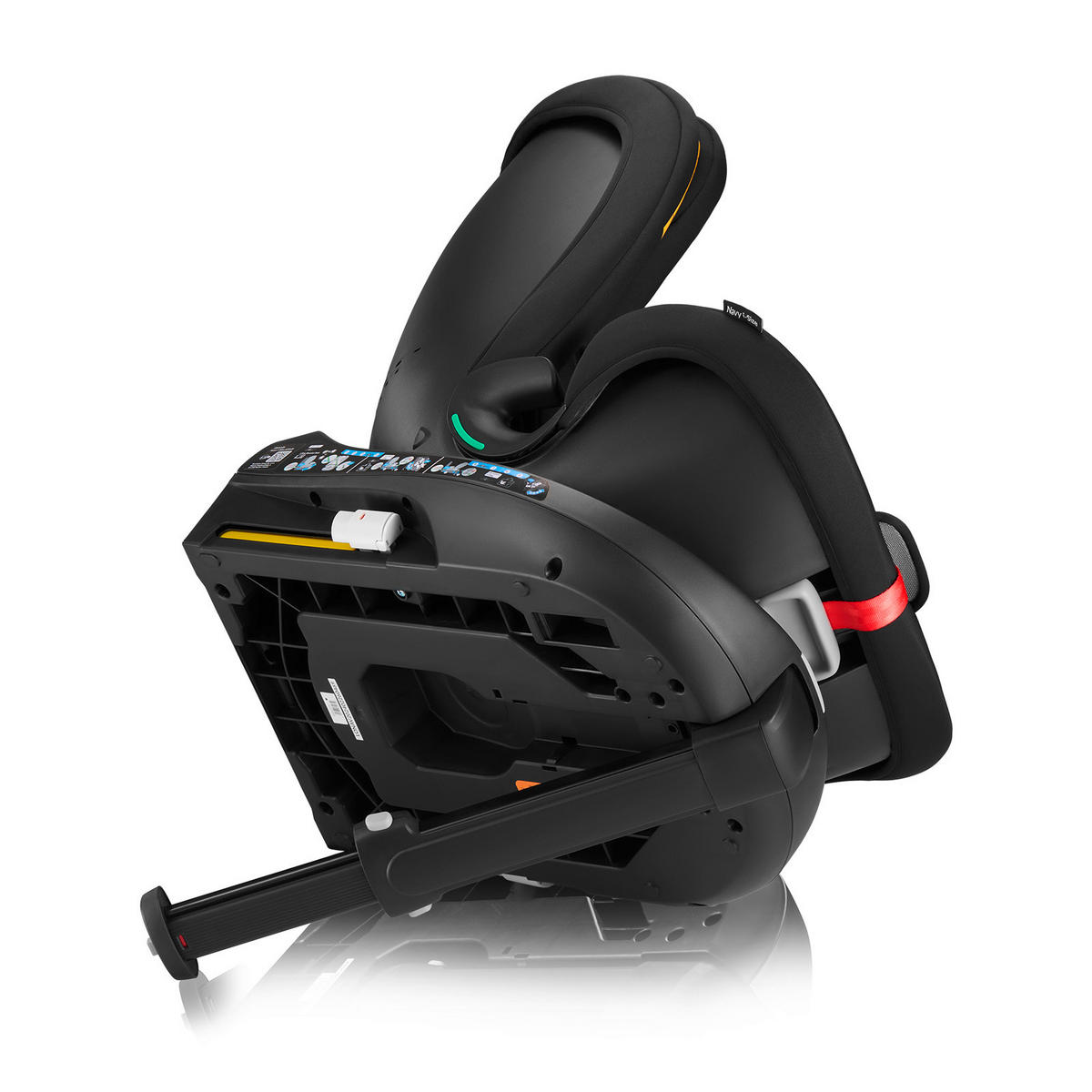 KINDERAUTOSITZ Navy i-Size  - Rot/Schwarz, Basics, Kunststoff (49/44cm) - Lionelo