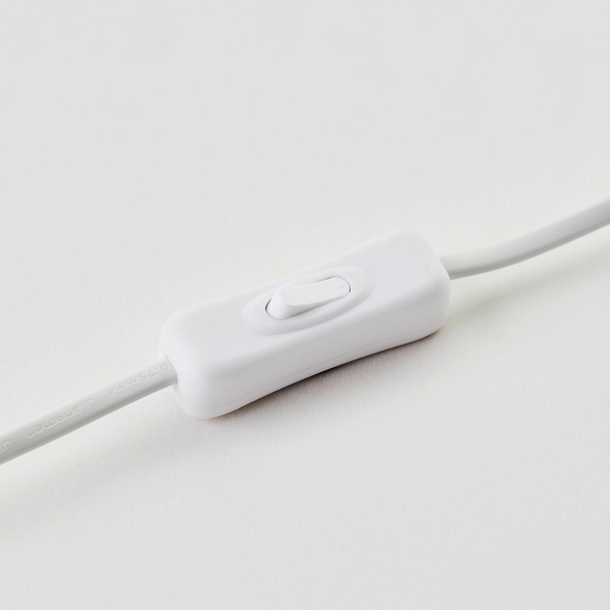 STOLNÍ LAMPA, E14, 25/42 cm  - bílá/modrá, Trend, textil/keramika (25/42cm)