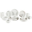 KOMBISERVICE TIMELESS 20-teilig  - Weiß, Trend, Keramik - Novel
