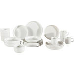 KOMBISERVICE TIMELESS 20-teilig  - Weiß, Trend, Keramik - Novel