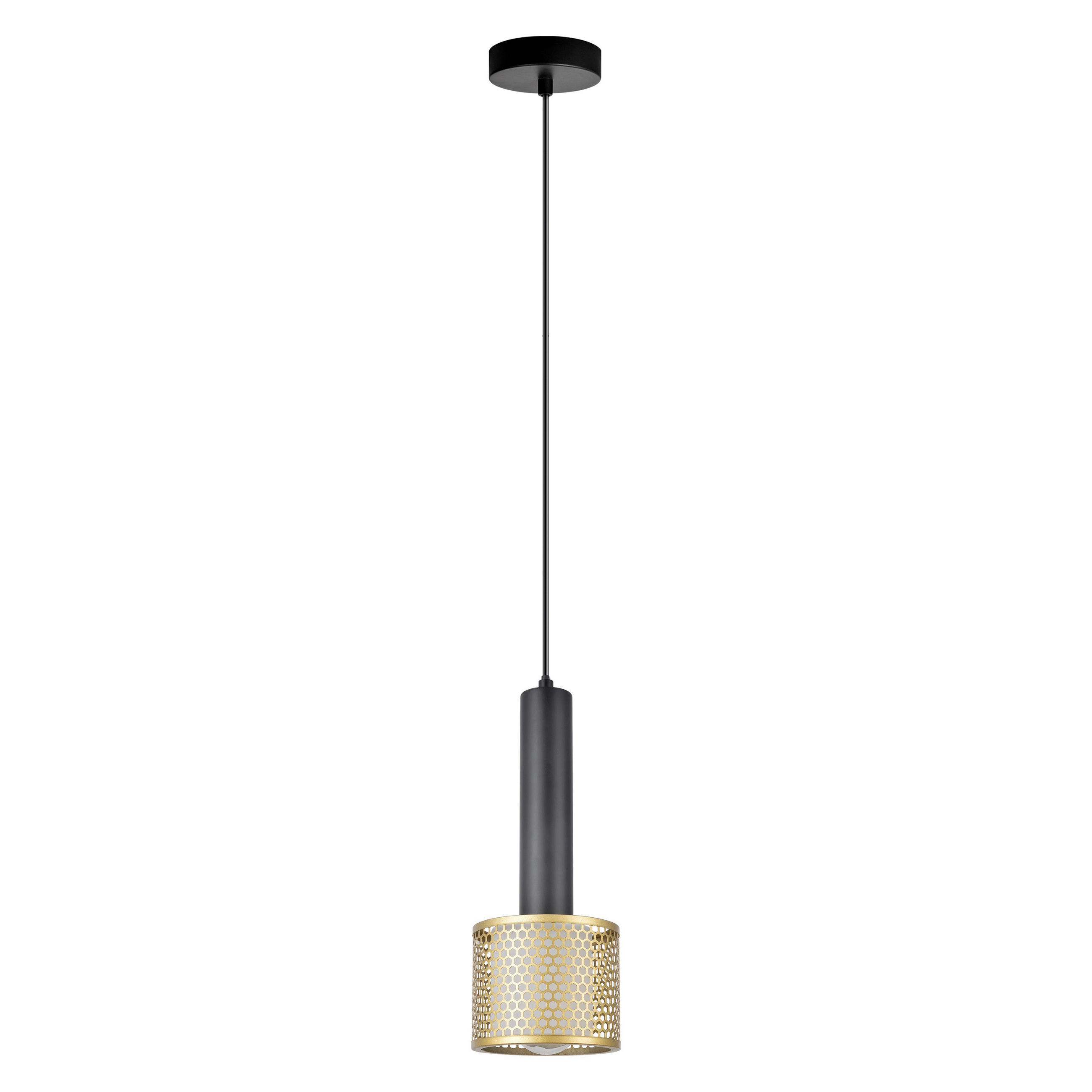 XXXLutz Hängeleuchte Amo Gold 150 cm