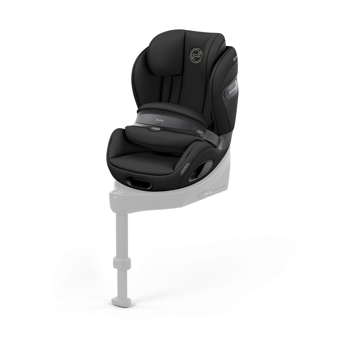 KINDERAUTOSITZ Anoris S Sepia Black  - Schwarz, Basics, Kunststoff/Textil (66,1/48/54,1cm) - cybex PLATINUM