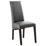 STUHL  Beinauswahl, Stoffauswahl Lederlook  - Buche Kolonial/Grau, KONVENTIONELL, Holz/Textil (47/102/57cm) - Carryhome