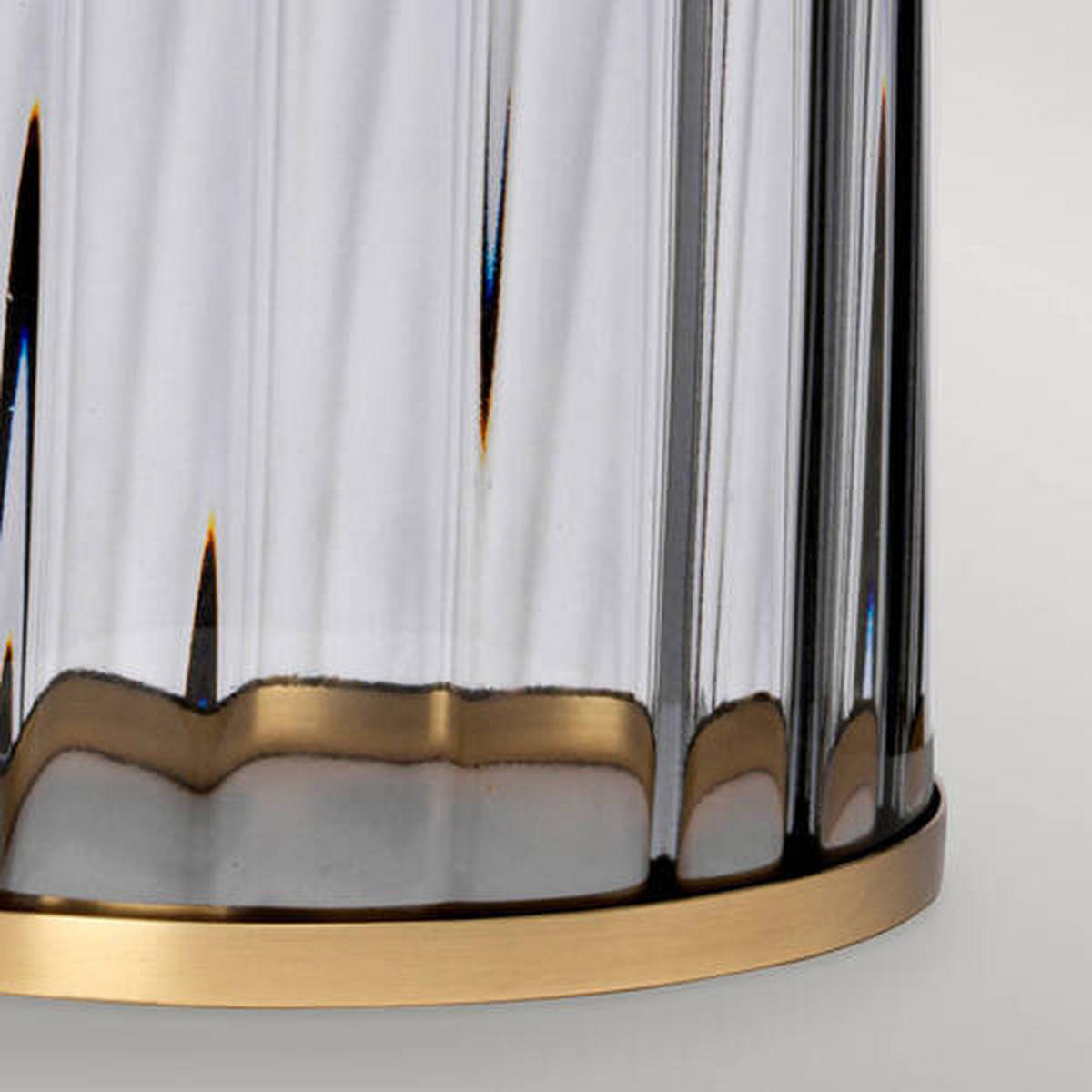 NAMIZNA SVETILKA  Elstead Reno      35.5/60.4 cm       - siva/barve medenine, Design, kovina/steklo (35.5/60.4cm) - Elstead Lighting