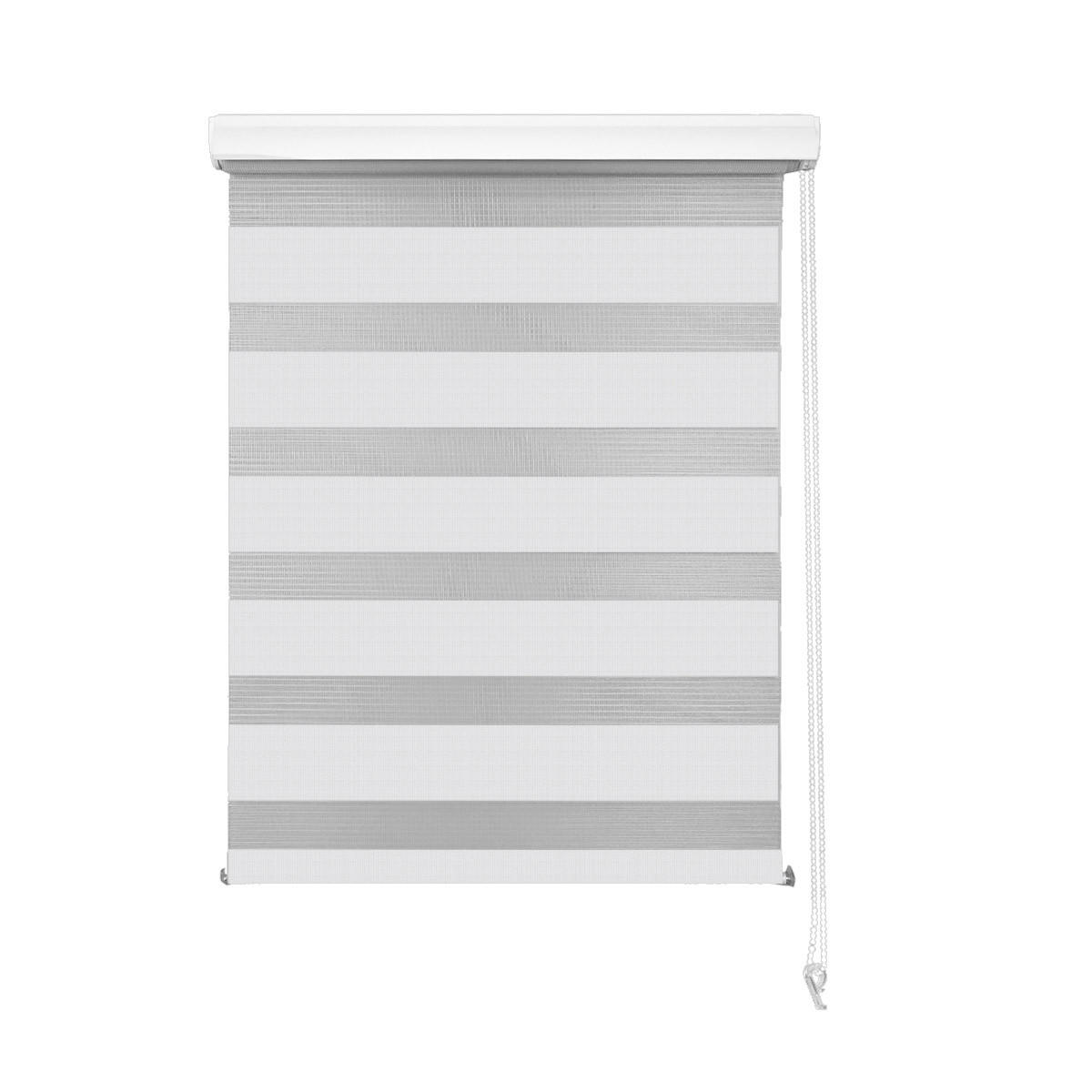 DVOSTRUKA ROLO ZAVJESA bijela tekstil - bijela, Basics, tekstil (100/160cm)