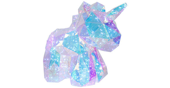 TISCHLEUCHTE - Transparent/Perlmutt, Trend, Kunststoff (23/38/36cm) - Novel