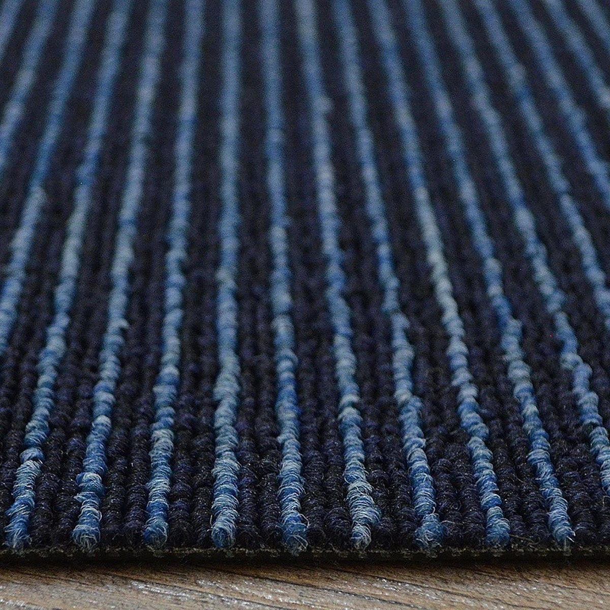 TEPPICHFLIESE - Dunkelblau, Basics, Kunststoff/Textil (50/50cm) - Esposa