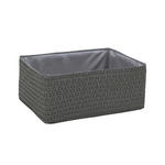 REGALKORB 32/23/14 cm   - Dunkelgrau, Basics, Kunststoff (32/23/14cm) - Landscape