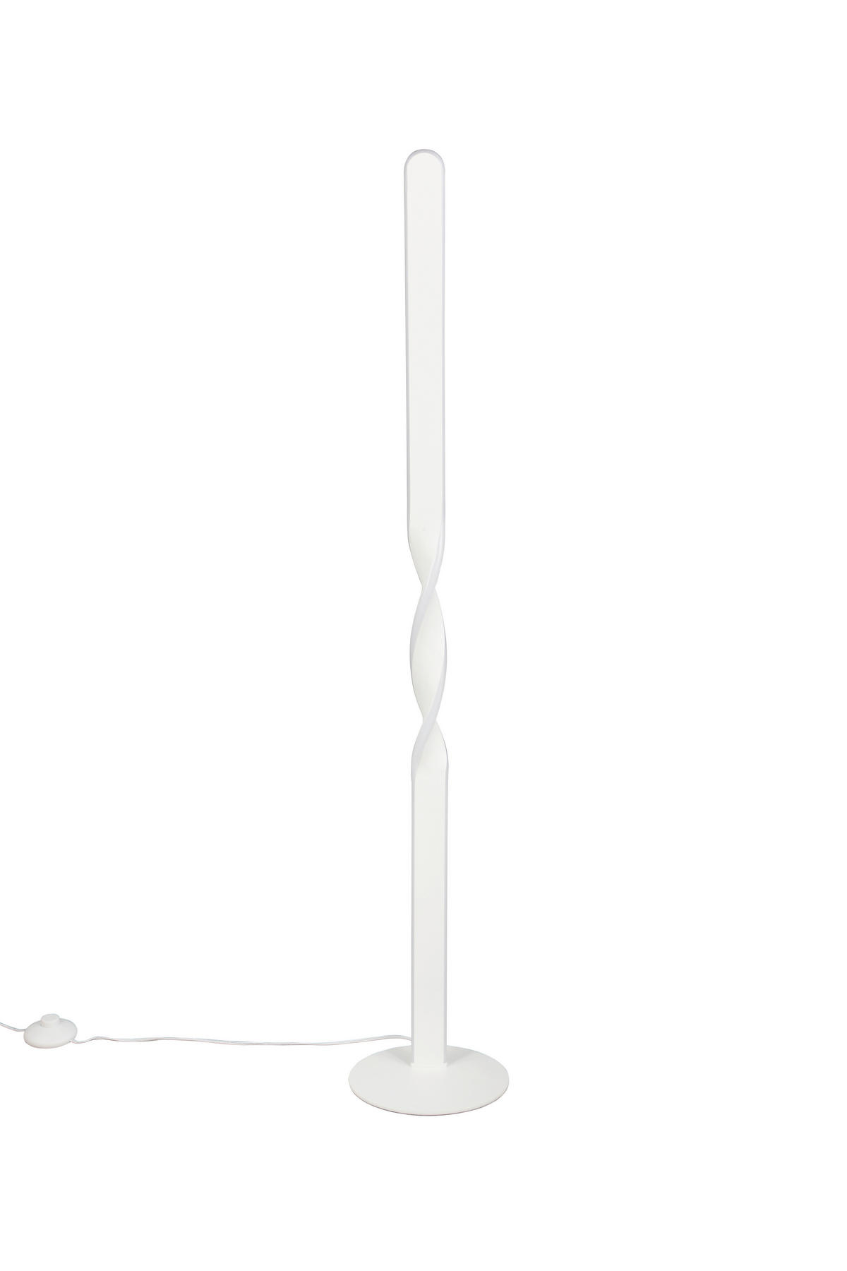 LED ÁLLÓLÁMPA - fehér, Basics, műanyag/fém (20/110/21,5cm)