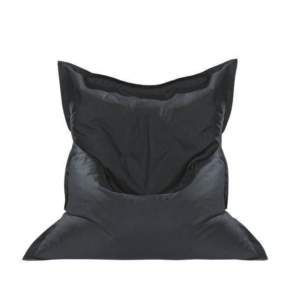 SEDACÍ VAK, černá - černá, Design, textil (140/180/14cm) - Boxxx