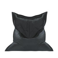 SITZSACK 380 l  - Schwarz, Design, Textil (140/180/14cm) - Boxxx
