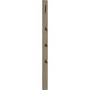 GARDEROBENPANEEL  in 10/165/5 cm  - Eichefarben/Schwarz, Design, Holzwerkstoff/Metall (10/165/5cm) - Dieter Knoll