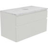 WASCHBECKENUNTERSCHRANK 90/55/47 cm  - Creme/Weiß, MODERN, Holzwerkstoff (90/55/47cm) - Welnova