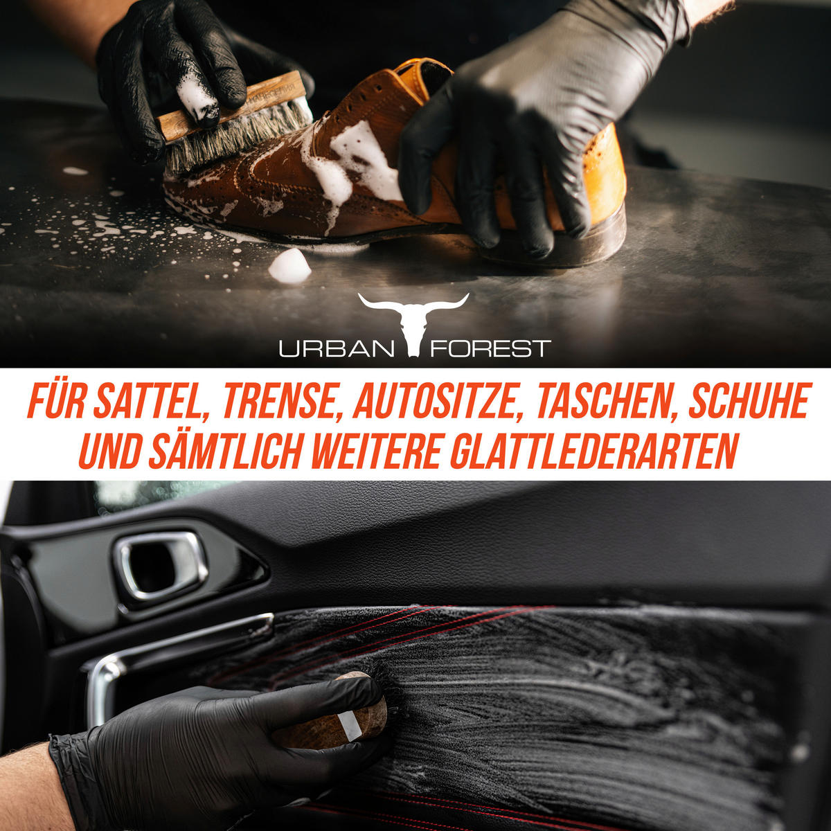 LEDERSEIFE - LEDERREINIGER - Basics, Kunststoff (500ml) - Urban Forest