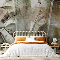 FOTOTAPETE  - Salbeigrün/Grauweiß, Basics, Textil (150/105cm) - artgeist