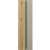 HÄNGESCHRANK 38,4/134,4/33,1 cm  - Wildeiche/Titanfarben, ROMANTIK / LANDHAUS, Glas/Holz (38,4/134,4/33,1cm) - Musterring