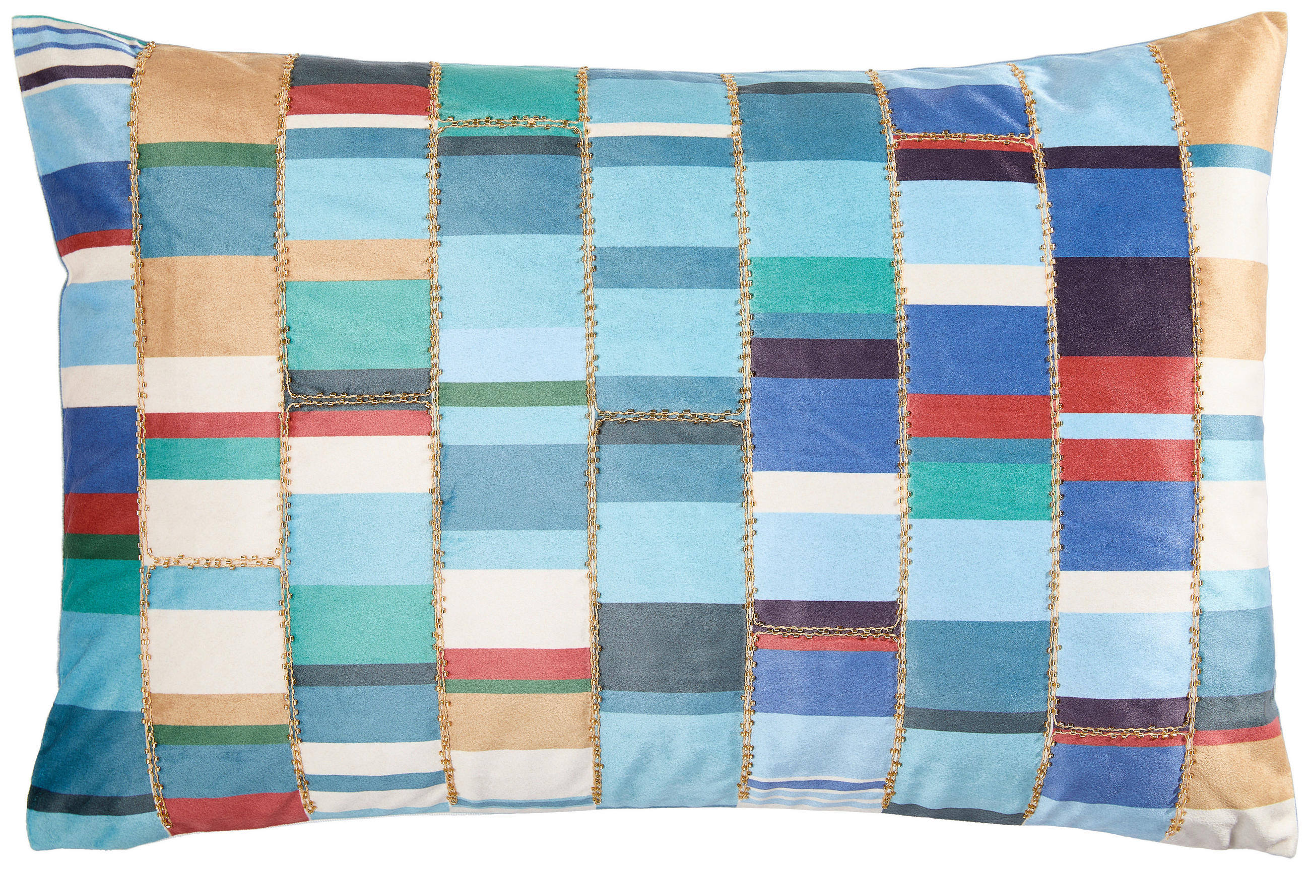 KISSENHÜLLE MOSAIK 40/60 cm  - Multicolor, Design, Textil (40/60cm) - Novel