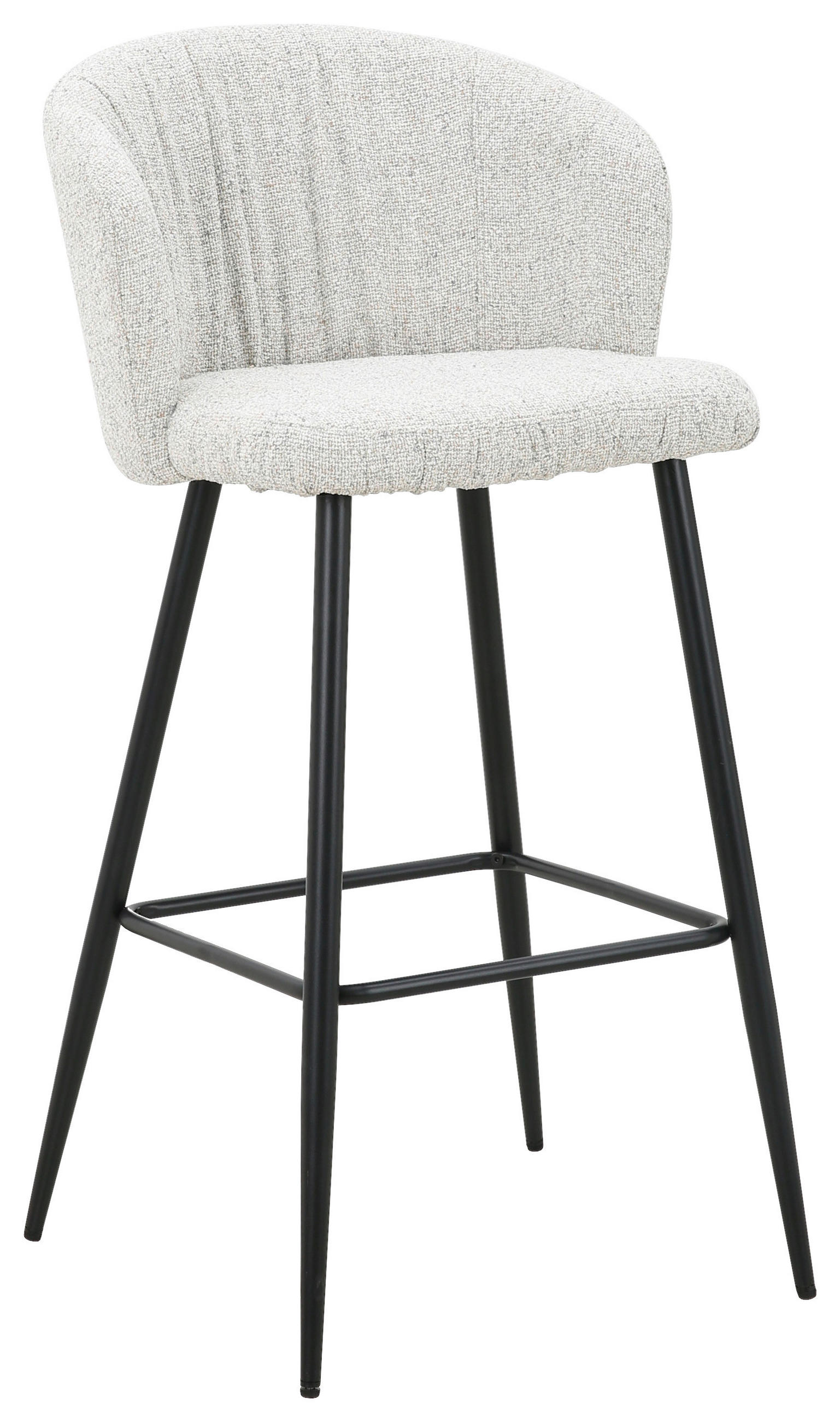 BARPALL i svart, beige  - beige/svart, Modern, metall/textil (55/103/55cm) - Carryhome